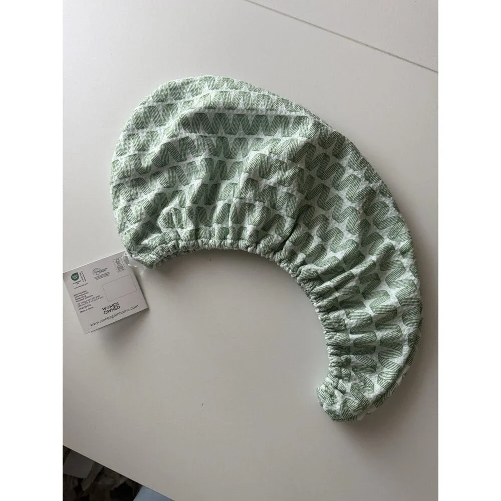 Once Again Home Co. Fast Drying Hair Towel Green